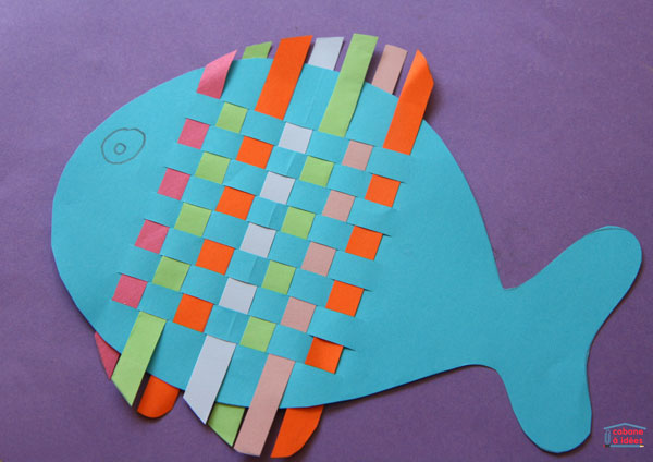 Poisson tissé
